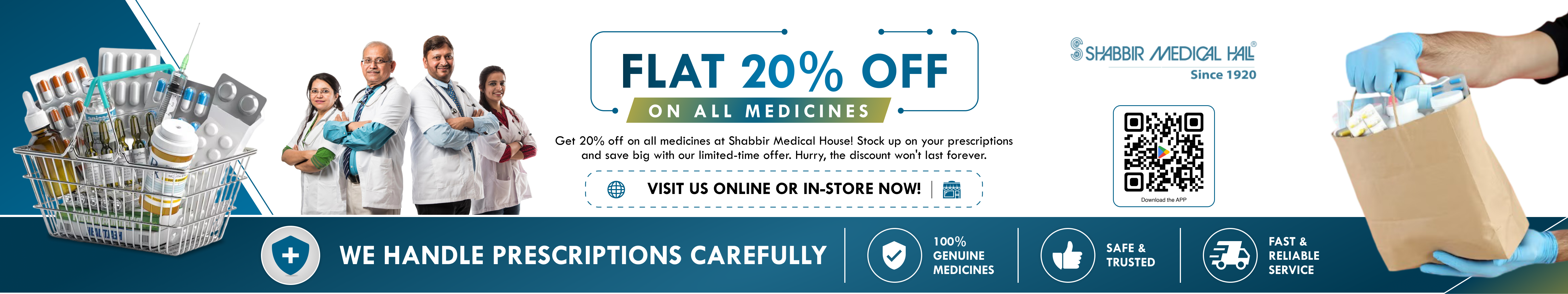 Buy Genuine Medicines & Healthcare Products Online at Shabbir Medical Hall