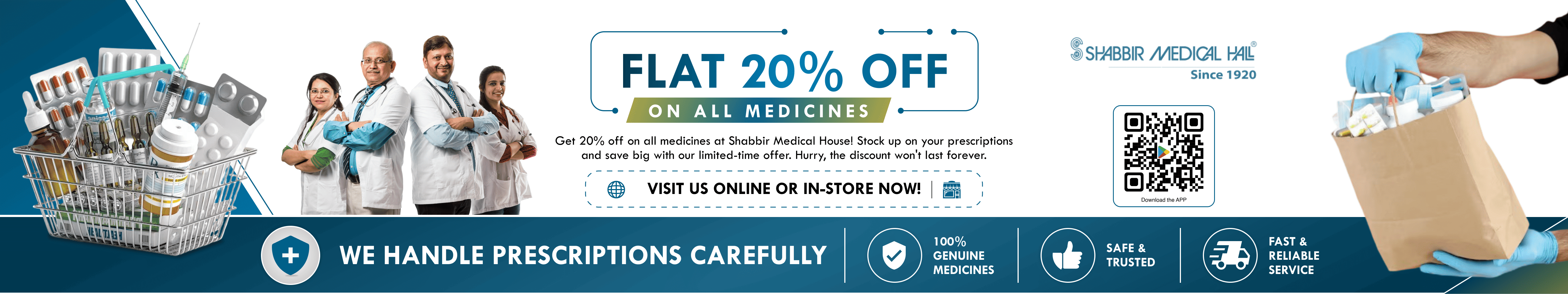 Buy Genuine Medicines & Healthcare Products Online at Shabbir Medical Hall