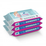 Dignity Sparklean Multipurpose Surface Cleansing Wipes, 240X300 Mm, 50 Pcs/Pack (Pack Of 3) 150 Wipes