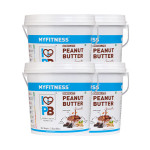 Myfitness Chocolate Peanut Butter: Smooth 2.5Kg Pack Of 4