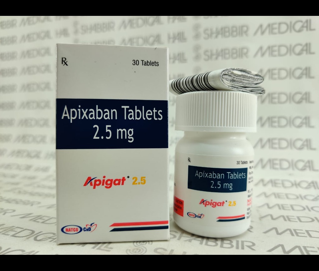 APIGAT 2.5MG TABS