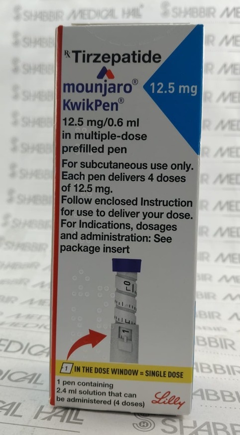 Buy Mounjaro 12.5mg KwikPen Injection Online / Tirzepatide 12.5mg Injection  Online